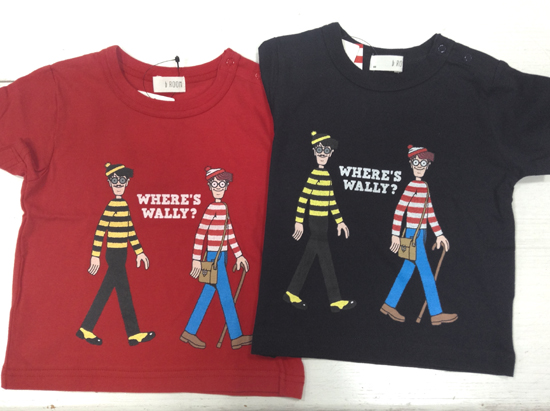 b.ROOM（ビールーム） × WALLY（ウォーリー）Tシャツ