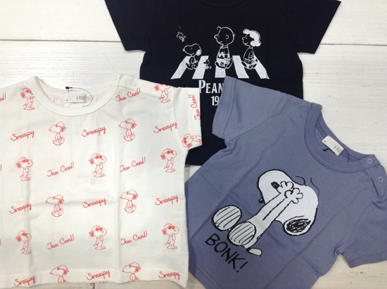 b.ROOM（ビールーム） × SNOOPY（スヌーピー）Tシャツ