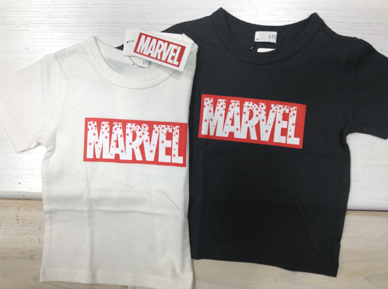 b.ROOM（ビールーム） × MARVEL（マーベル）Tシャツ