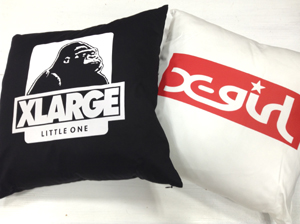 X-girl、XLARGEキッズはクッション！