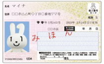 ①マイナンバーカード