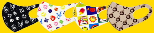 ノベルティには「JAMの洗えるマスク」！