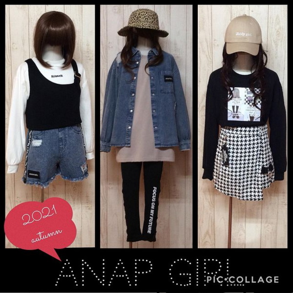 「ANAP GiRL」はジュニアサイズが対象です！