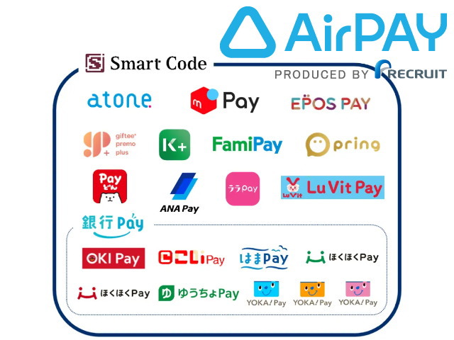 「FamiPay」や「ANA Pay」もご利用可能になりました！