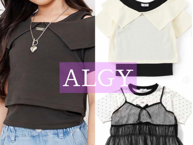 ガーリーカジュアルブランド「ALGY」の新作春物も♪
