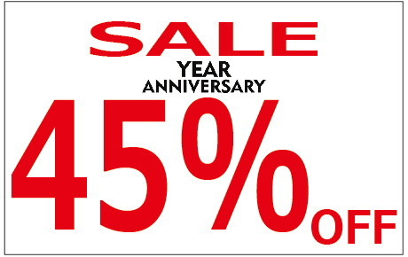 「４５％OFF商品」を多数ご用意！